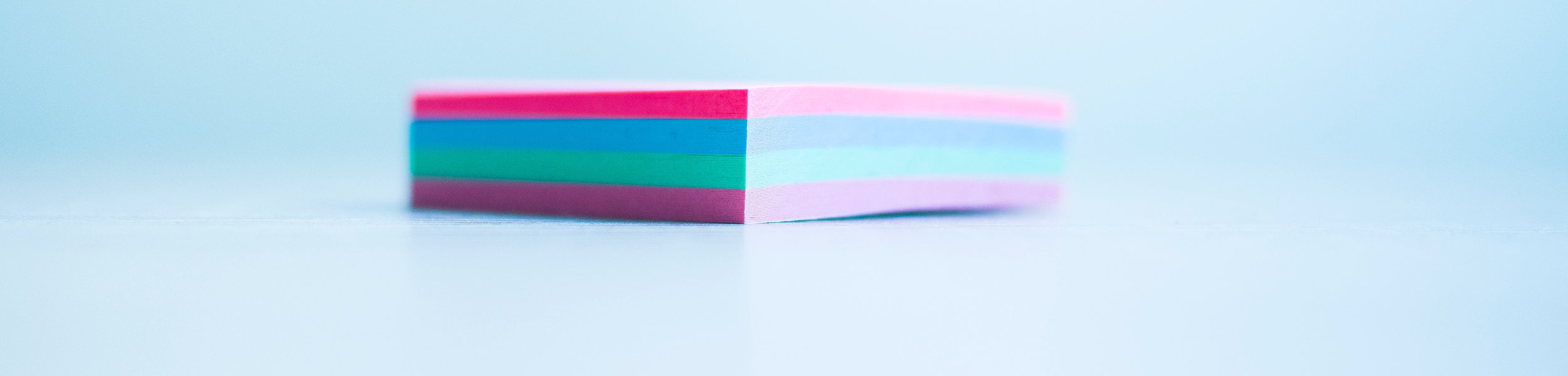 Stapel post-it's - Starring Jane inzicht