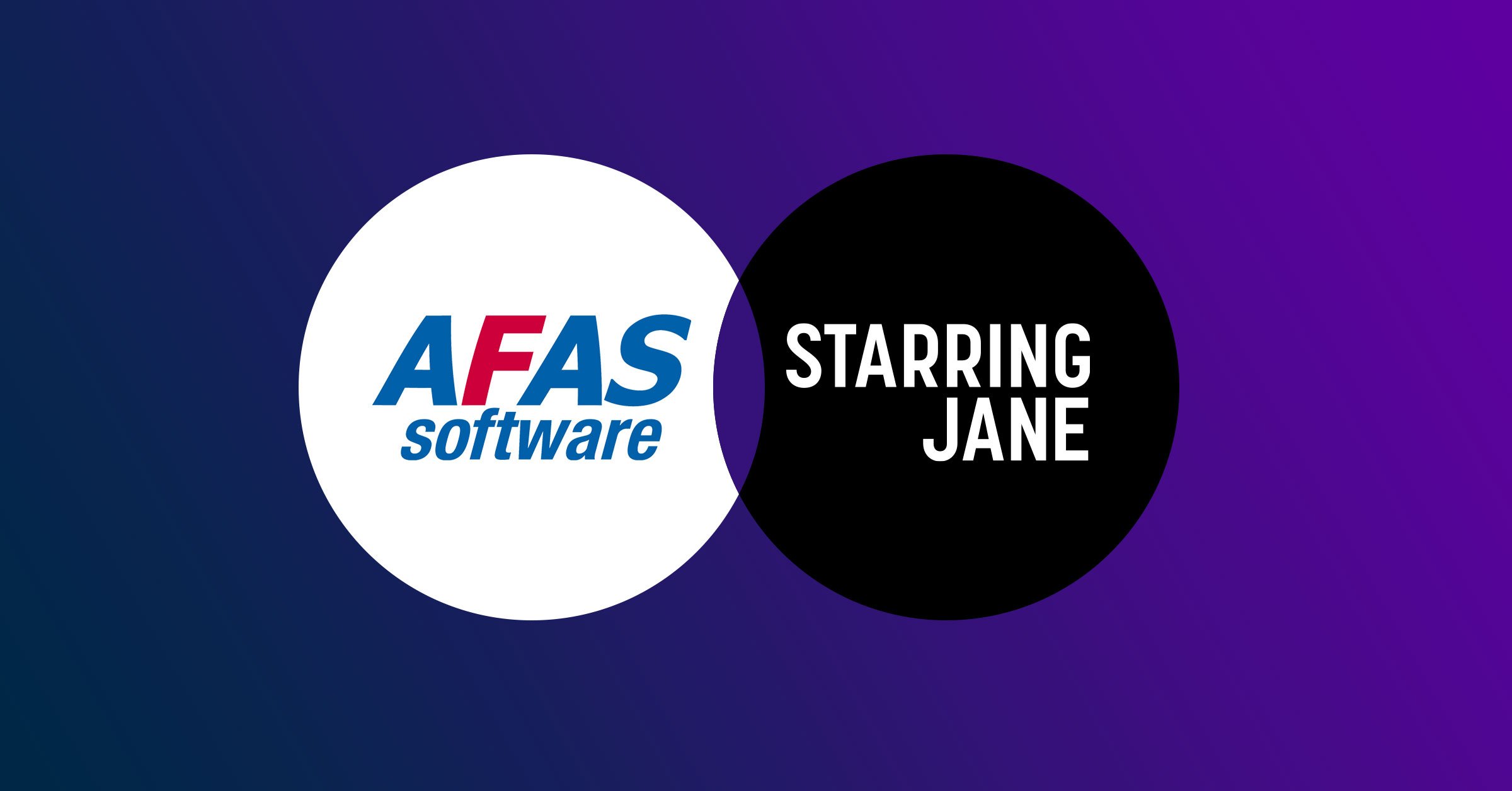 Afas software en Starring Jane