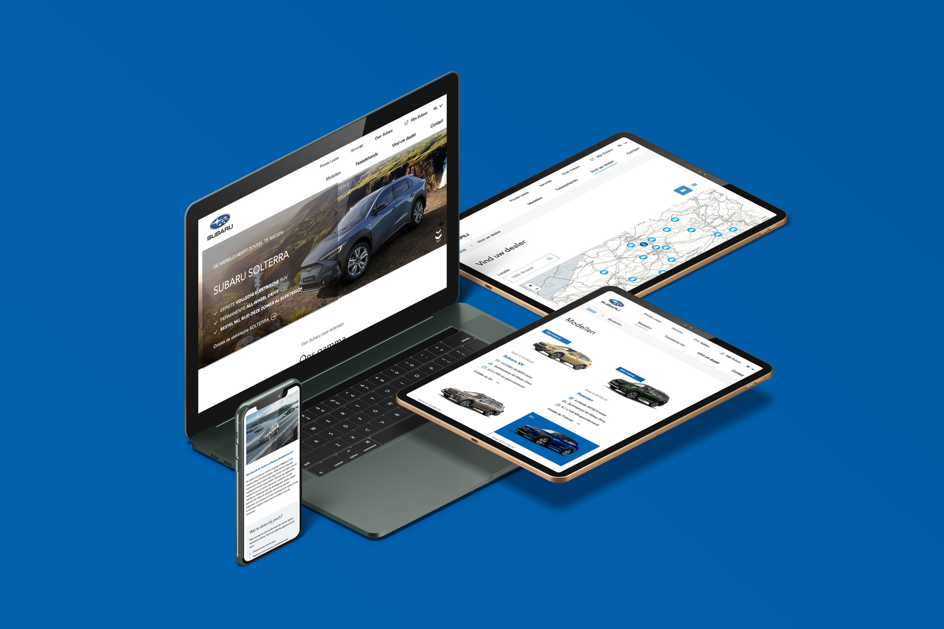 Subaru website